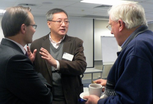 Andrew Corish, Chris Park and Alan White